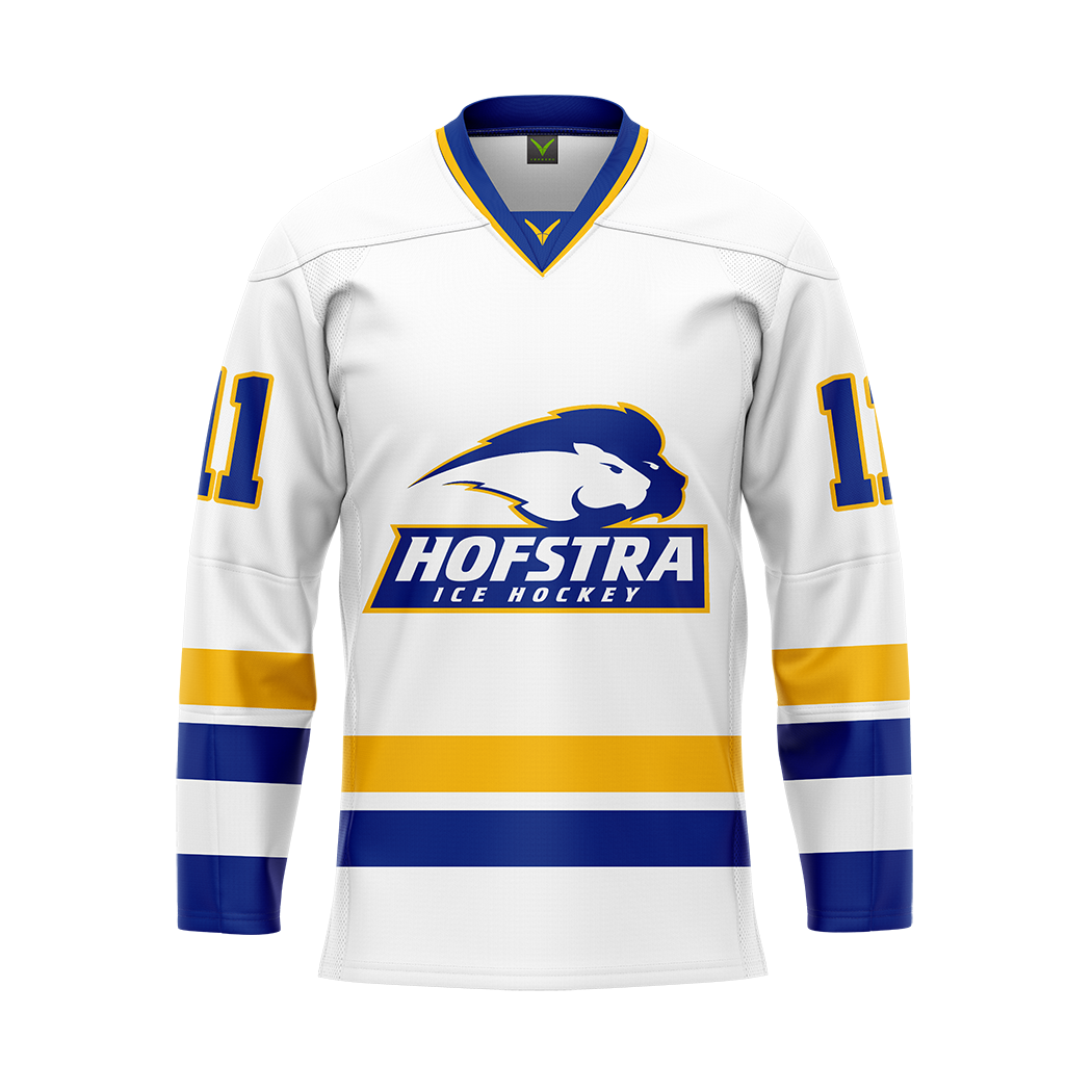 Hofstra White Replica Sublimated Jersey