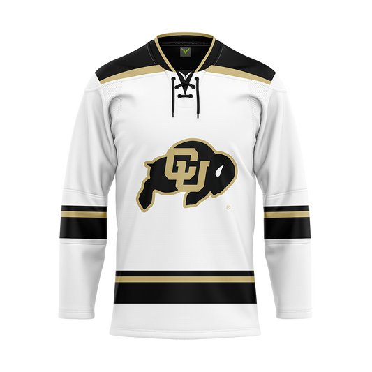 Colorado Boulder Women's White Replica Jersey