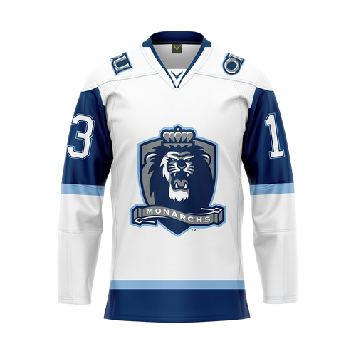 ODU Hockey White Custom Authentic Replica Jersey