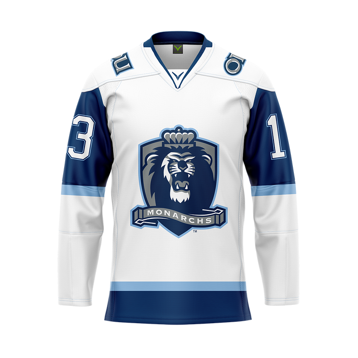 ODU Hockey White Custom Authentic Replica Jersey