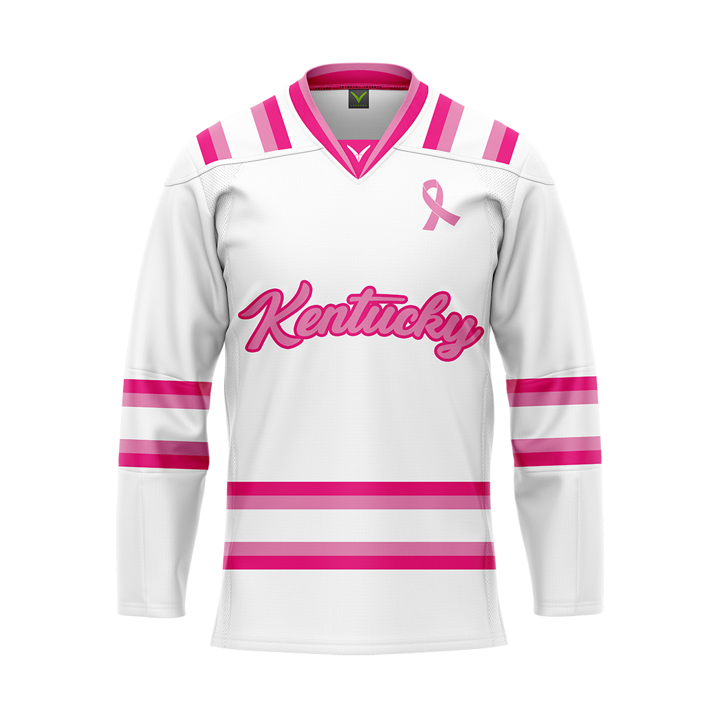 Custom Kentucky Fight Cancer Authentic Sublimated Jersey