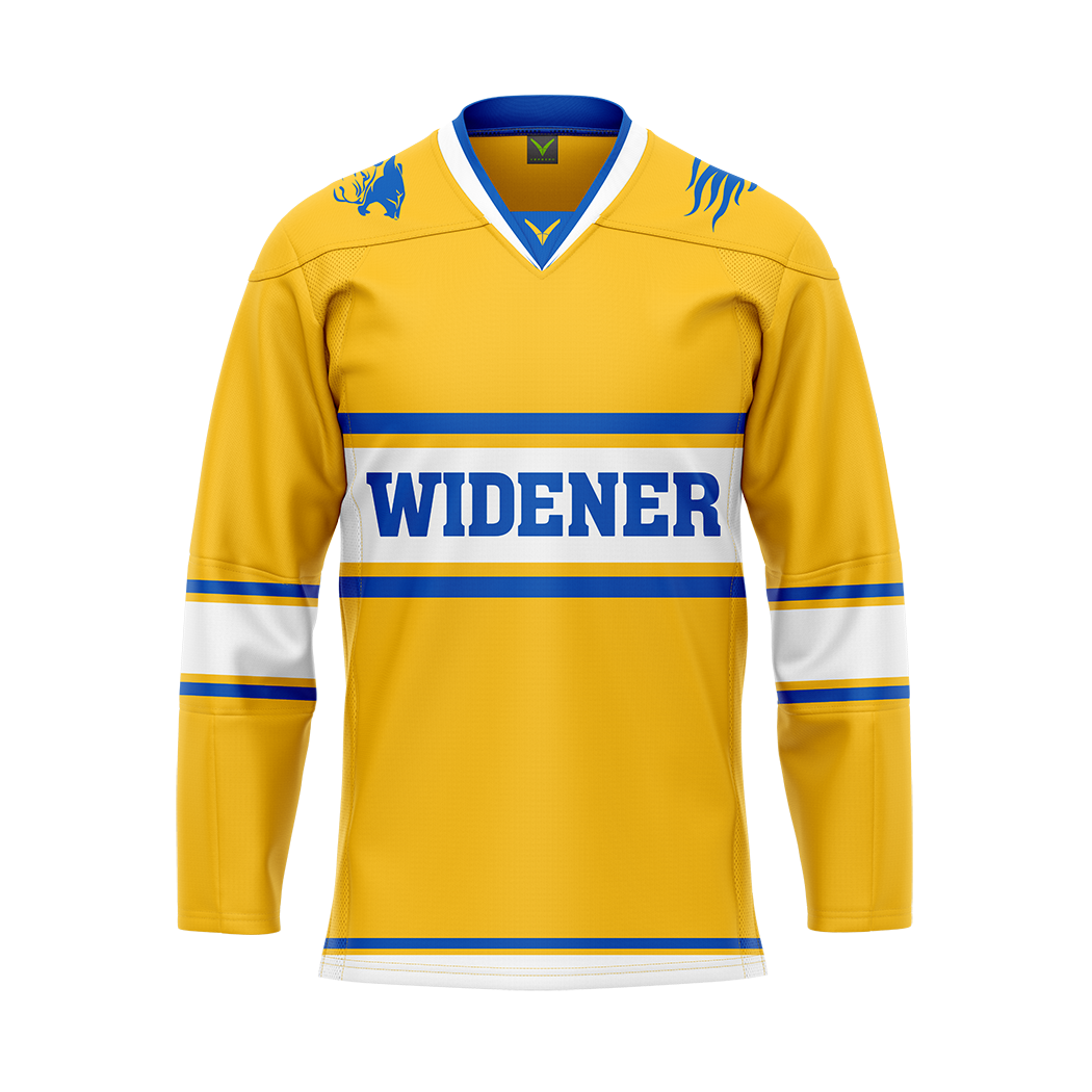 Widener Yellow Replica Sublimated Jersey