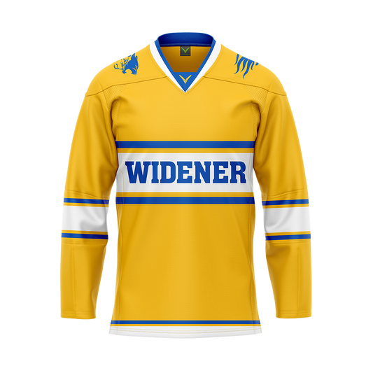 Widener Yellow Replica Sublimated Jersey