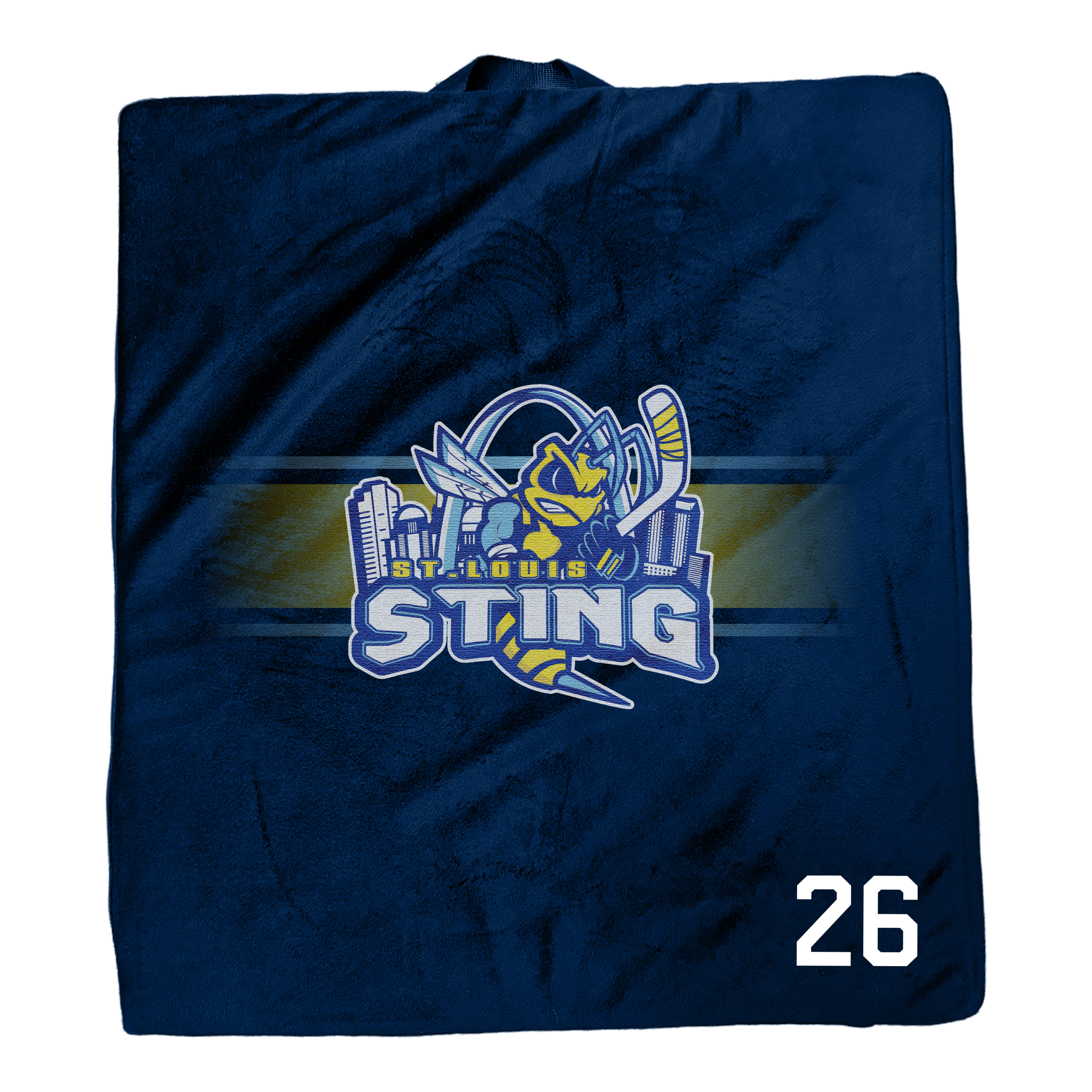 St. Louis Sting Fleece Seat Cushion