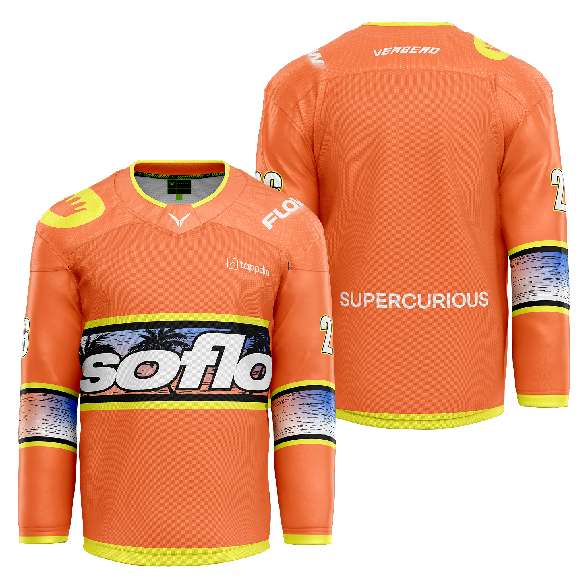 SoFlo Orange Sublimated Jersey
