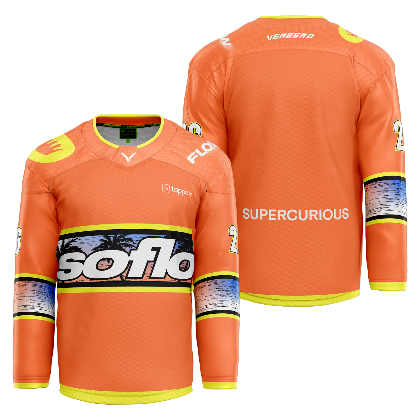 SoFlo Orange Sublimated Jersey