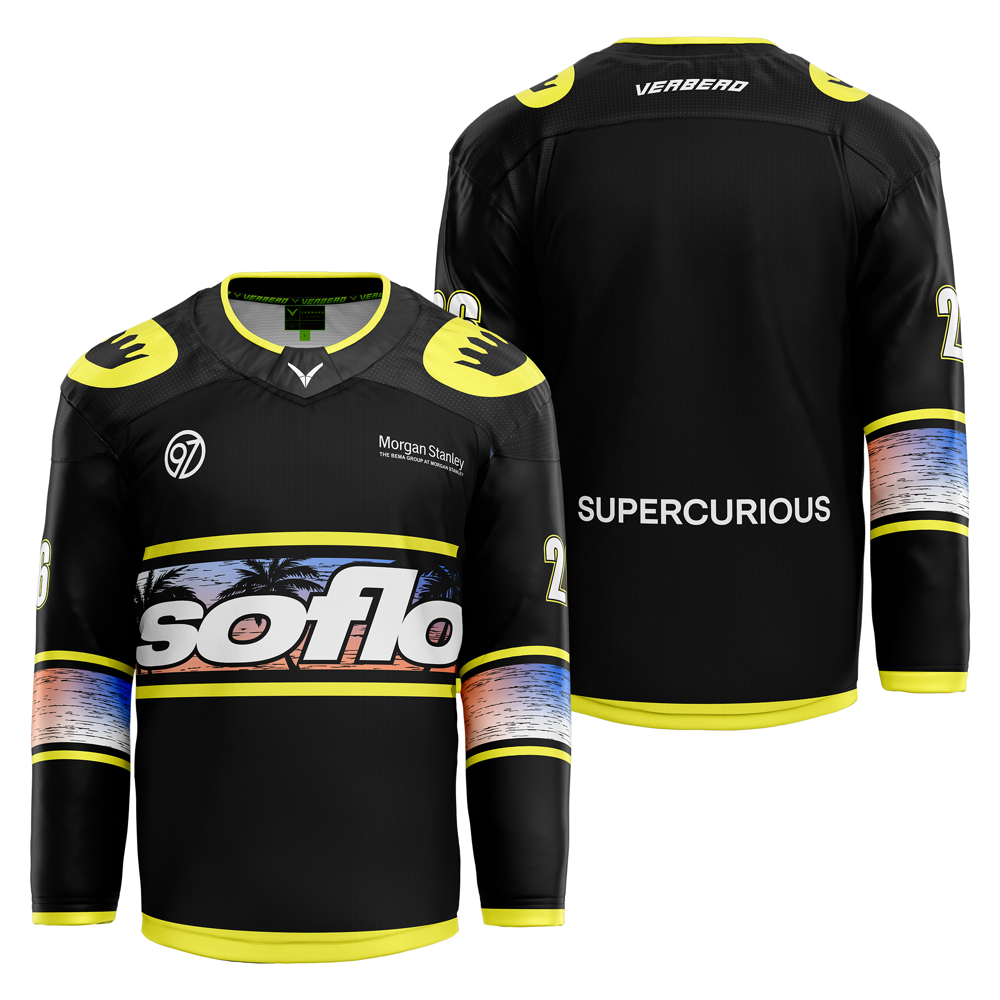 SoFlo Black Sublimated Jersey