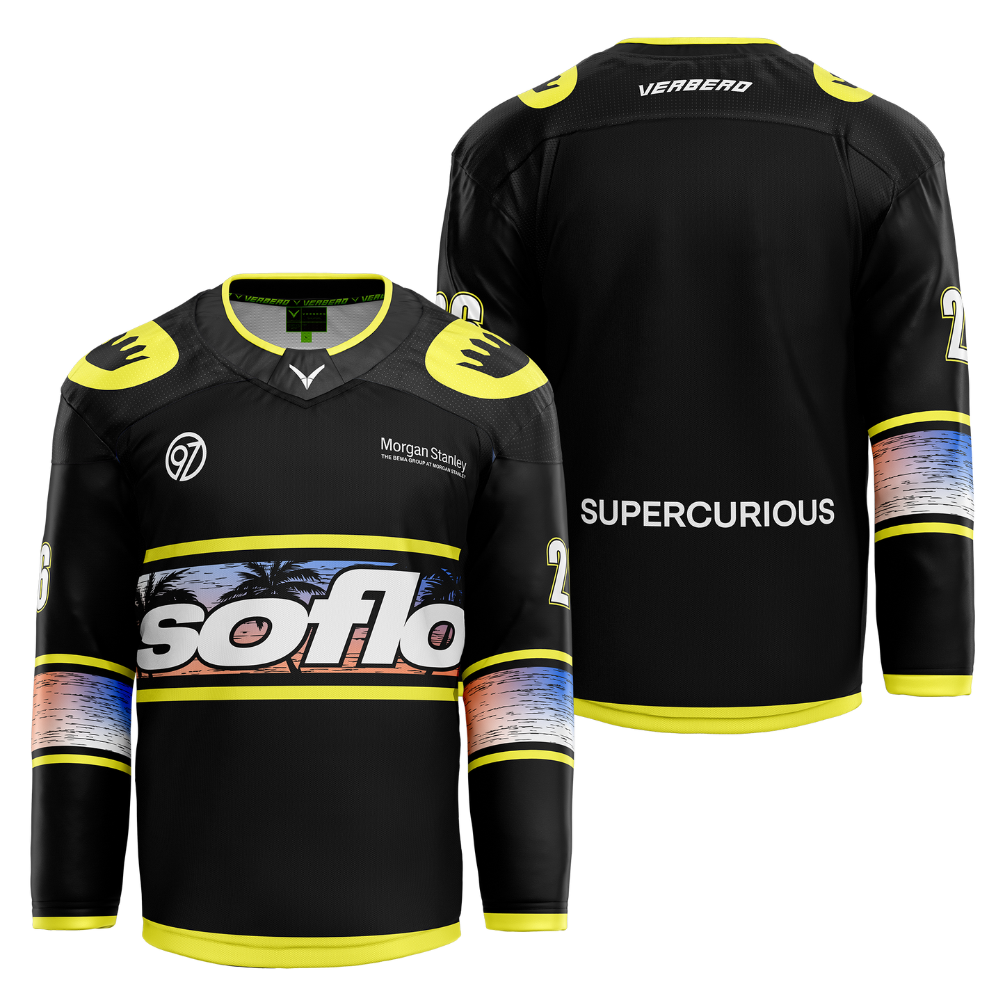 SoFlo Black Sublimated Jersey