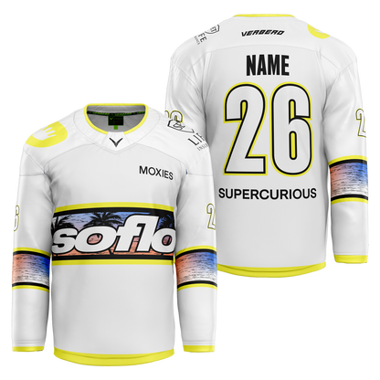SoFlo Custom White Sublimated Jersey