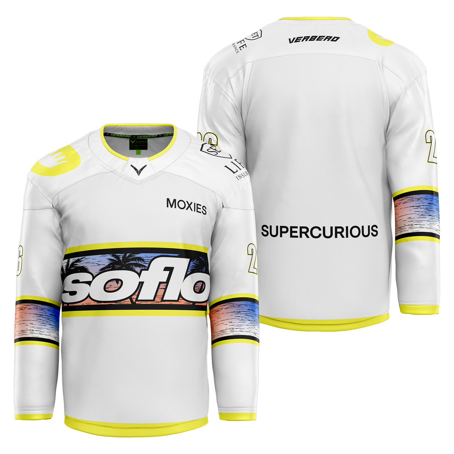 SoFlo White Sublimated Jersey