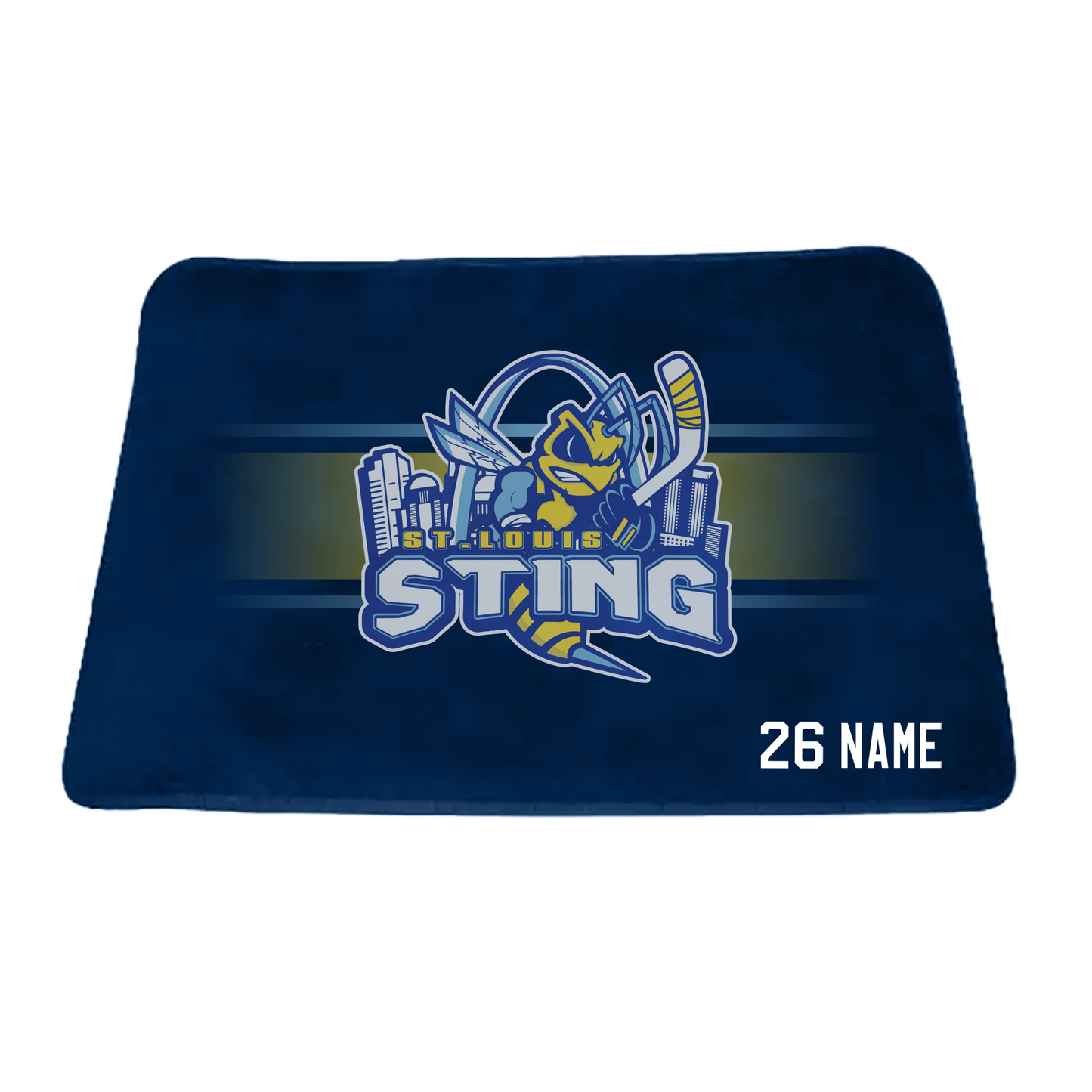 St. Louis Sting Custom Skate Mat