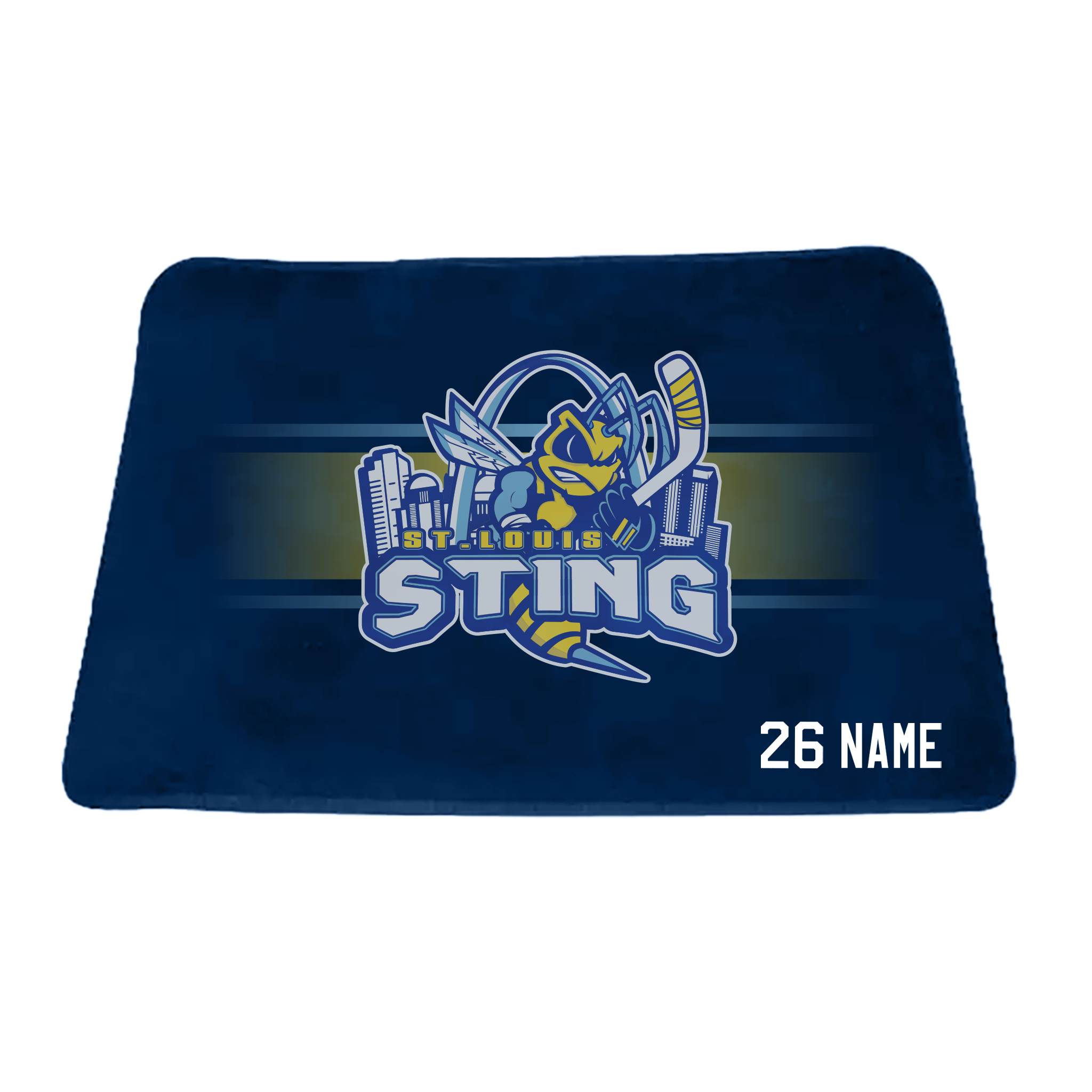 St. Louis Sting Custom Skate Mat