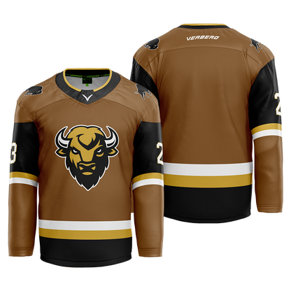 Skate Of The Union Brown Sublimated Jersey