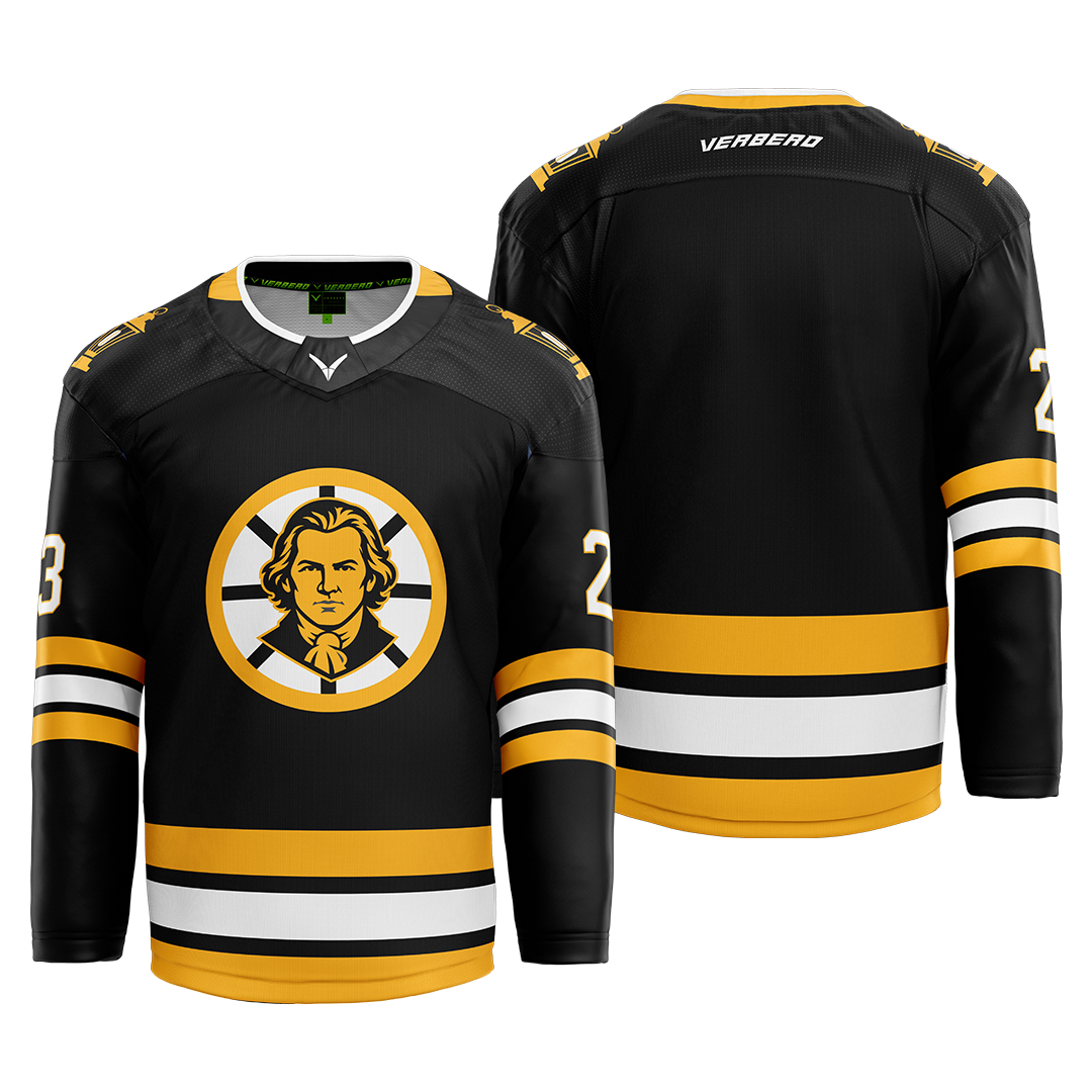 Skate Of The Union Black Sublimated Jersey
