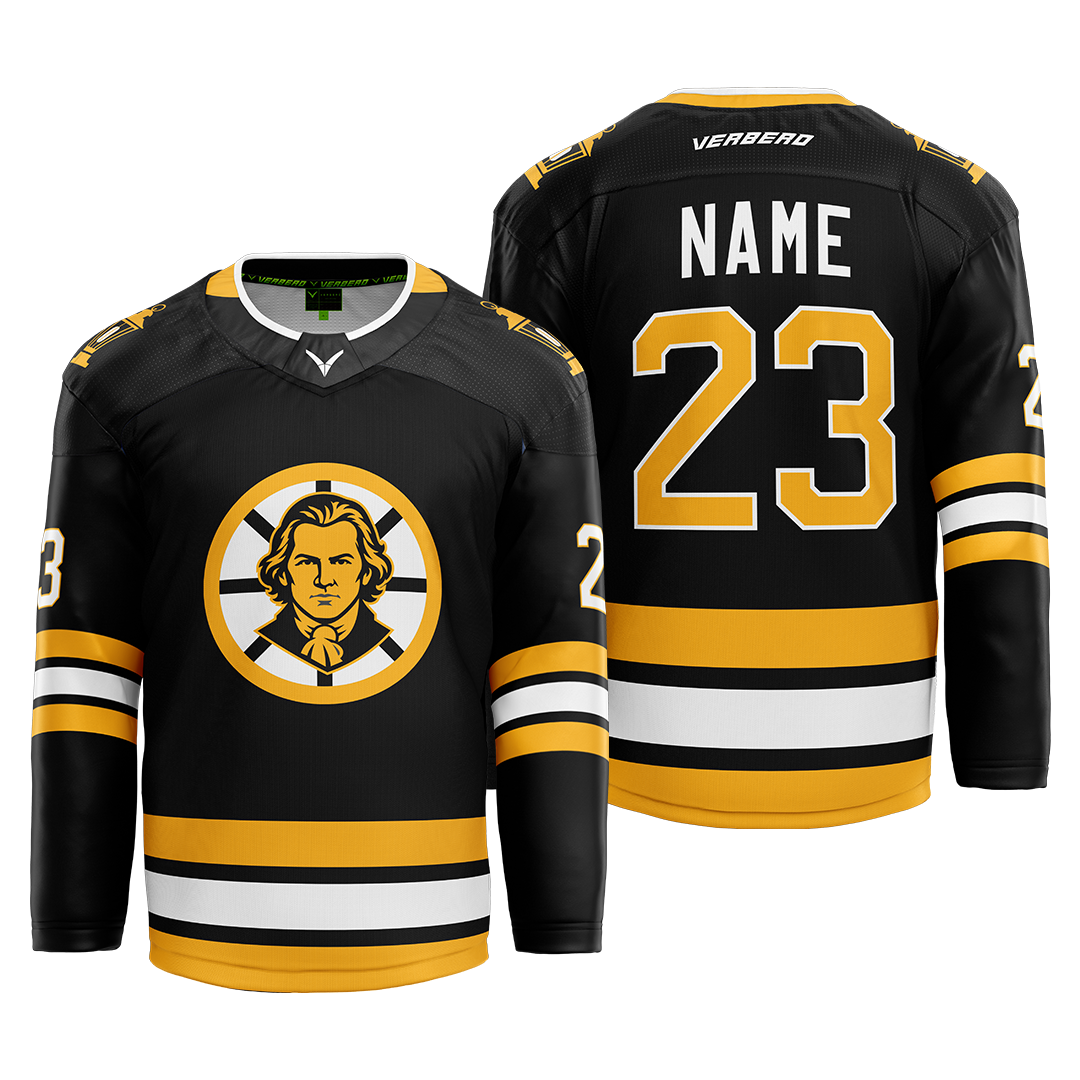 Skate Of The Union Custom Black Sublimated Jersey