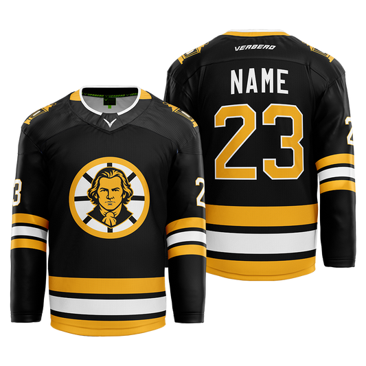 Skate Of The Union Custom Black Sublimated Jersey