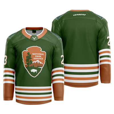Skate Of The Union Green Sublimated Jersey