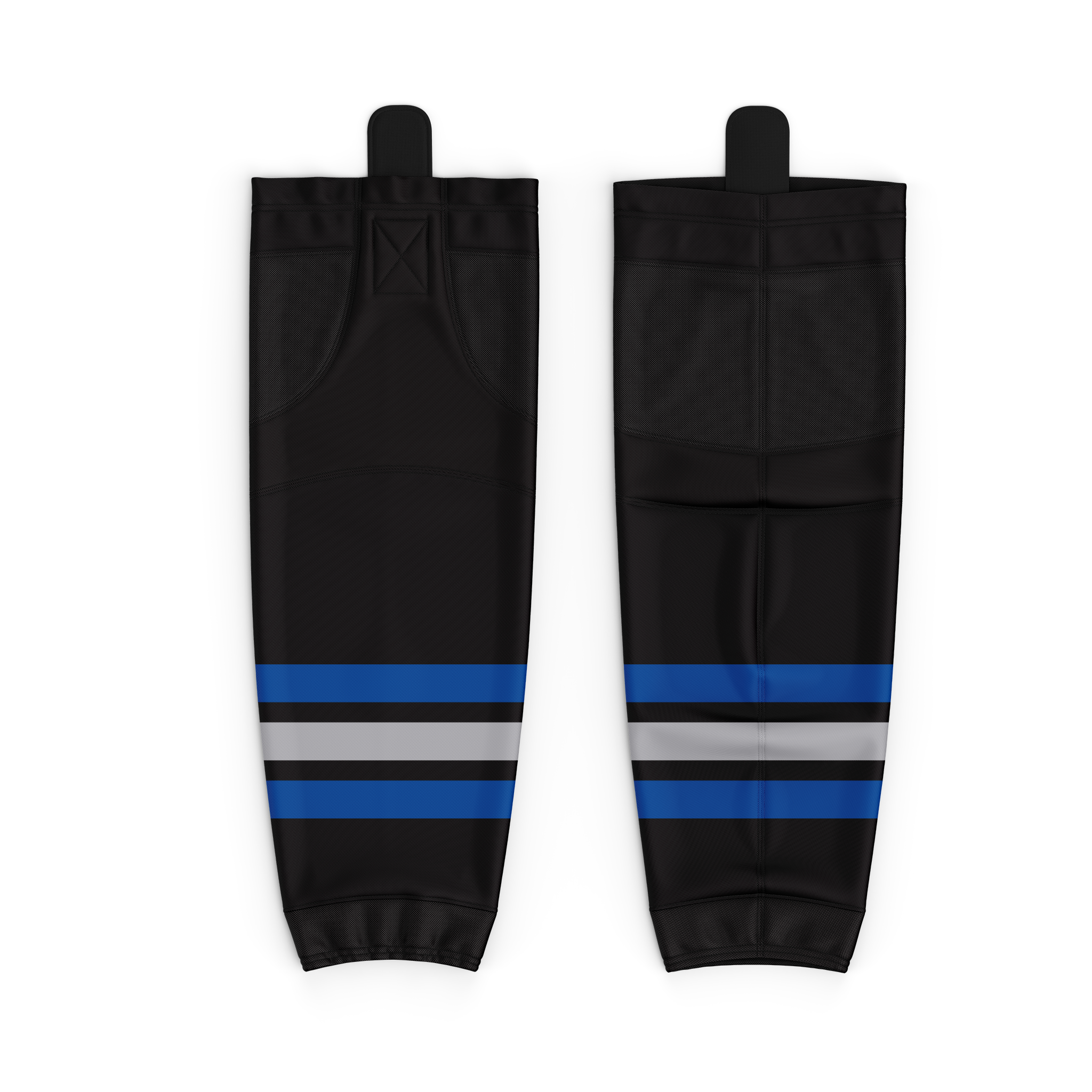 Nolensville HS Hockey Custom Black Socks