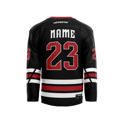 Nashville Mavericks Custom Sublimated Reversible Black Jersey