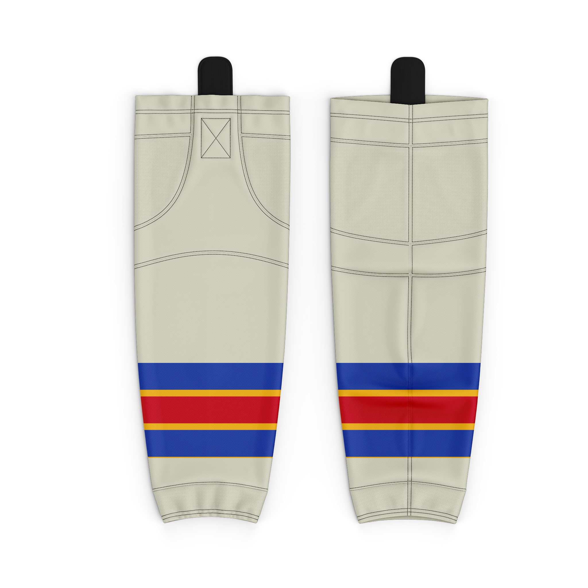 Southwest Hockey Club Custom Creme GameWear Socks