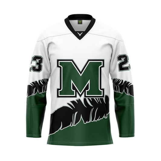 Methacton Custom White Sublimated Jersey