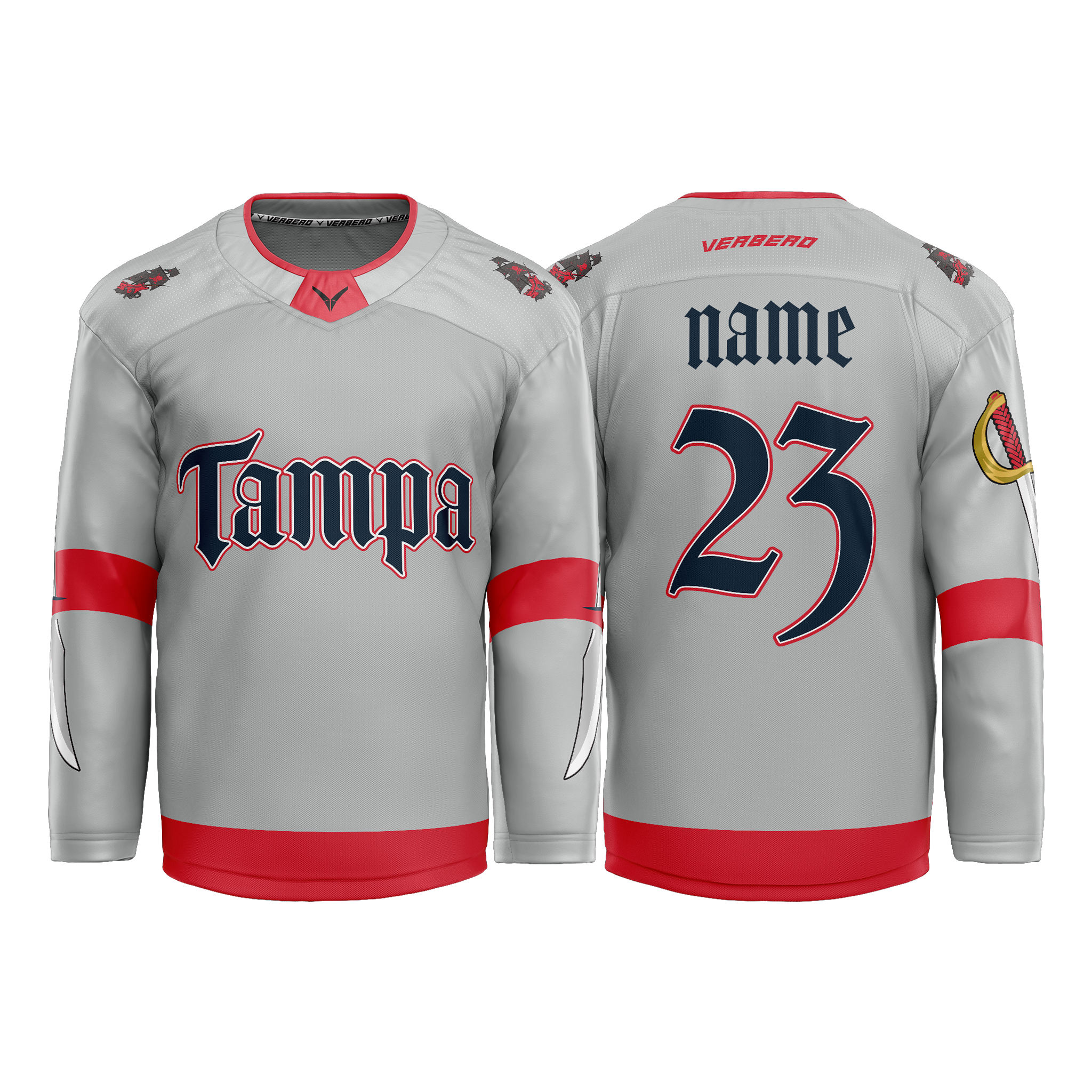 Tampa Gasparilla Custom Sublimated Jersey
