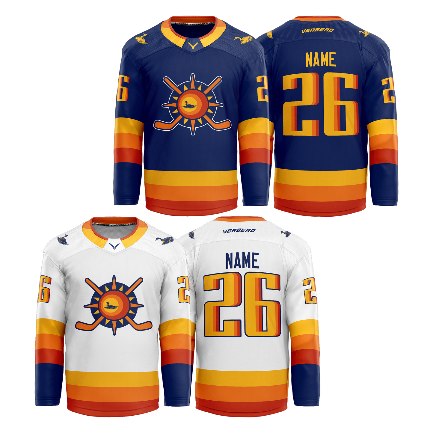 Sun Country Custom Sublimated Reversible Jersey