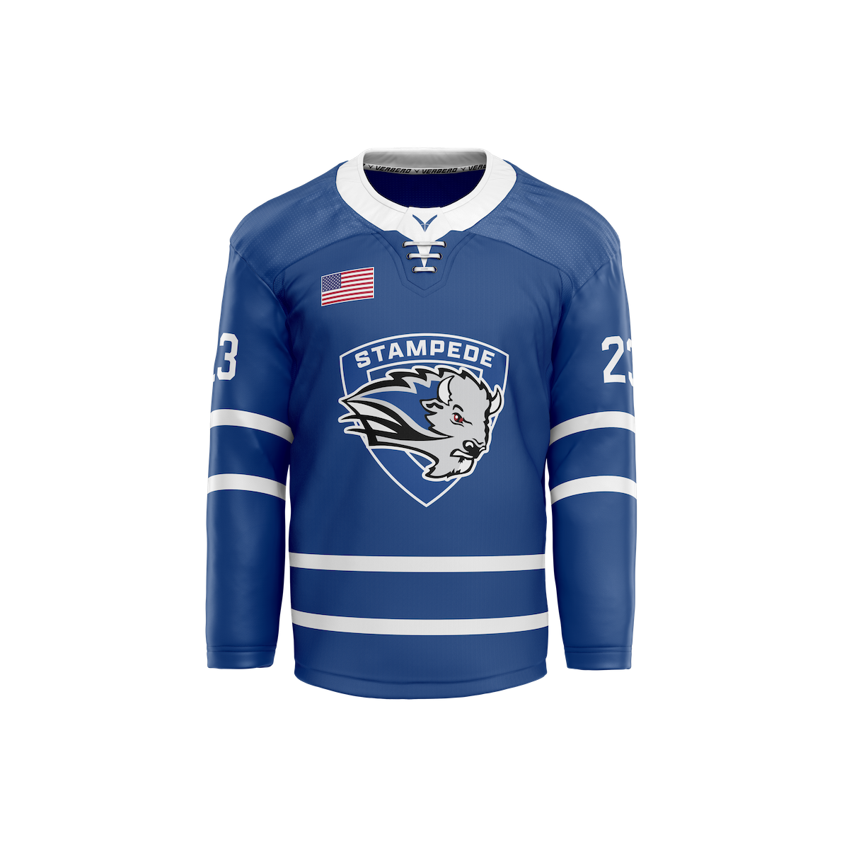 Susquehanna Valley Custom Blue Sublimated Jersey