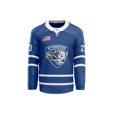 Susquehanna Valley Custom Blue Sublimated Jersey