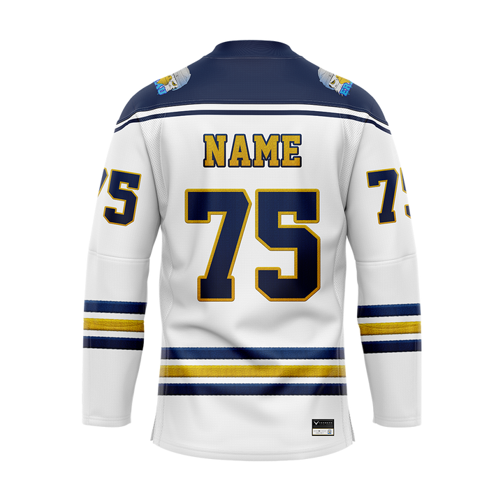 ERAU White Alumni Custom Replica Sublimated Jersey