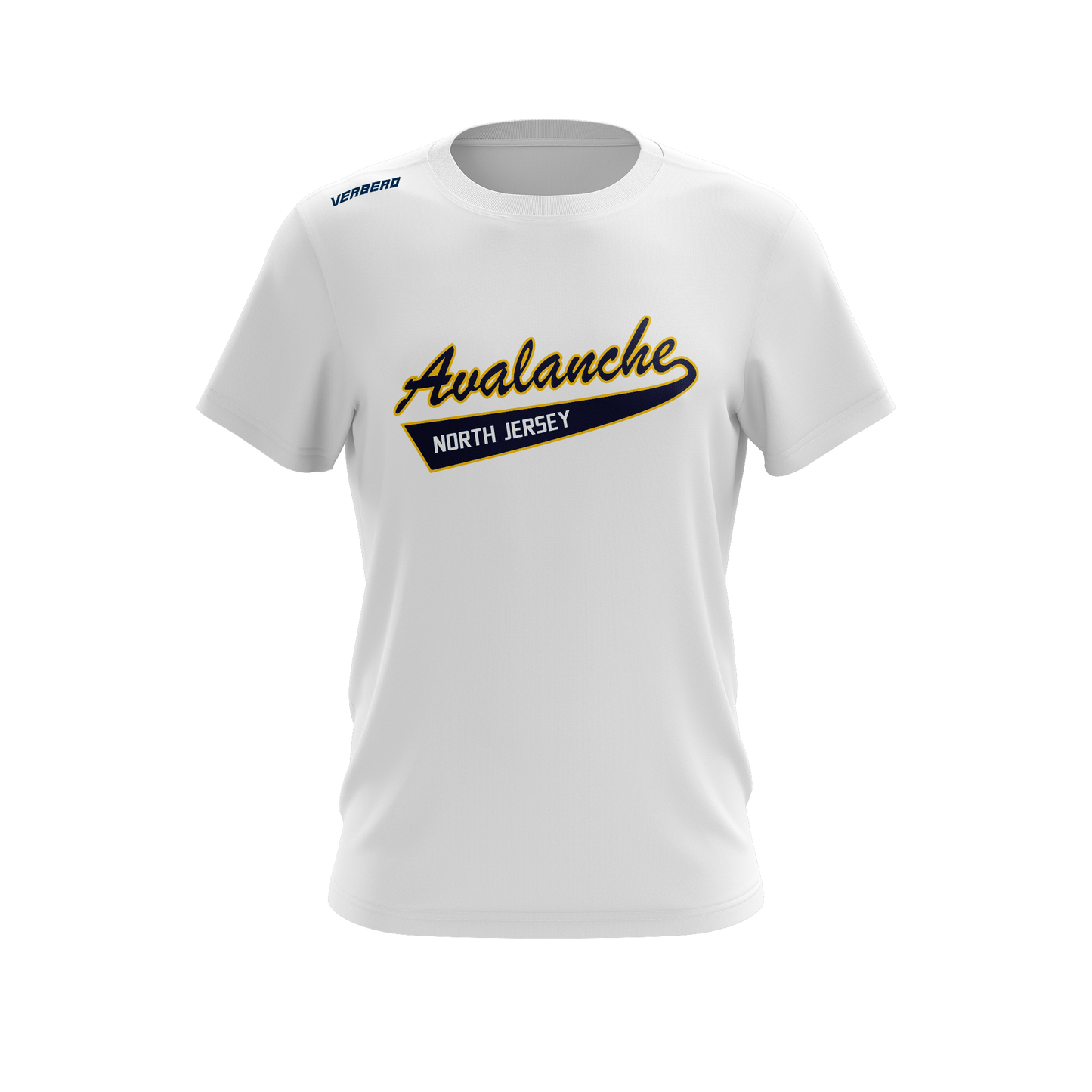 2016AAA North Jersey Avalanche Essential White T-Shirt V2