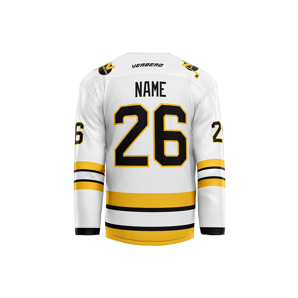 Nashoba Grizzlies Custom Sublimated White Jersey