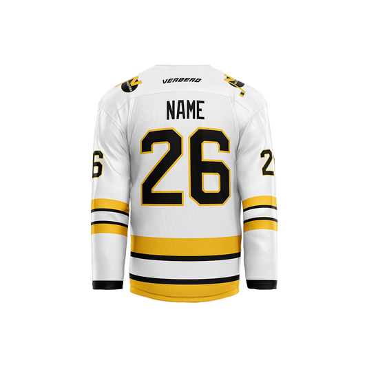 Nashoba Grizzlies Custom Sublimated White Jersey
