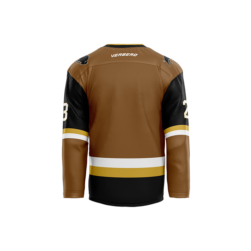 Skate Of The Union Brown Sublimated Jersey