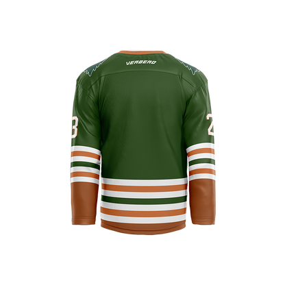 Skate Of The Union Green Sublimated Jersey
