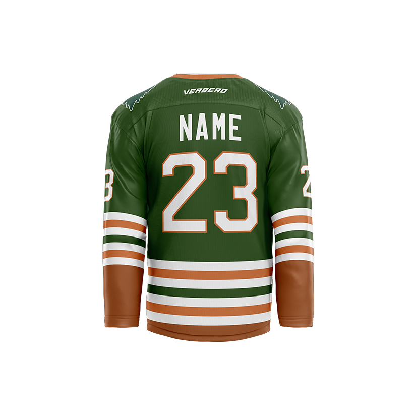 Skate Of The Union Custom Green Sublimated Jersey