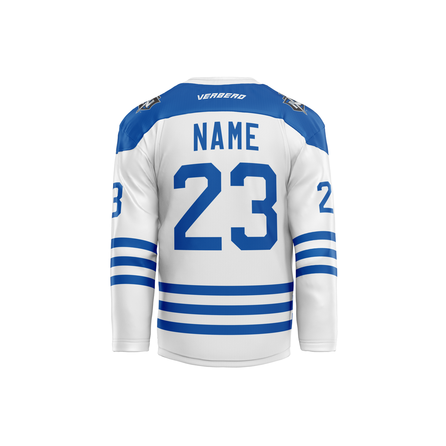 Nolensville HS Hockey Custom White Hybrid Jersey