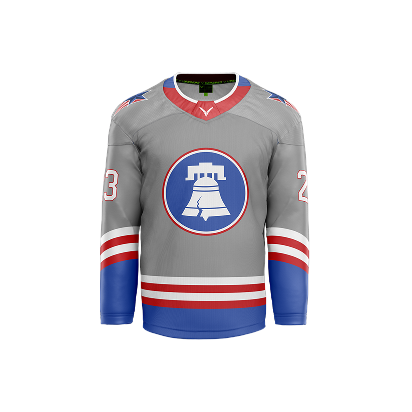 Skate Of The Union Grey Sublimated Jersey