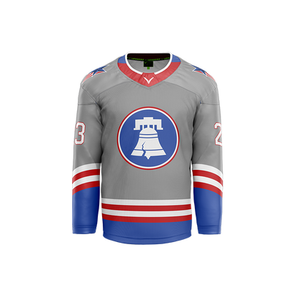 Skate Of The Union Grey Sublimated Jersey