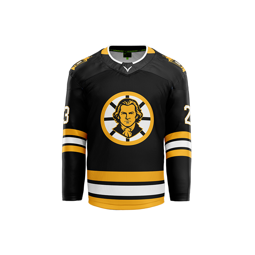 Skate Of The Union Black Sublimated Jersey