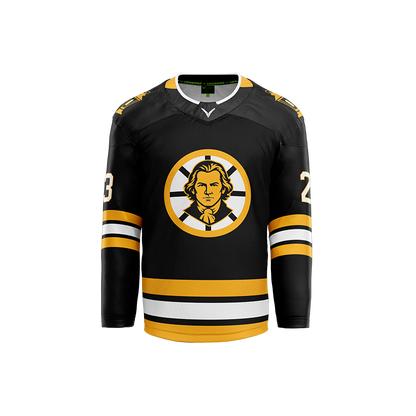 Skate Of The Union Black Sublimated Jersey