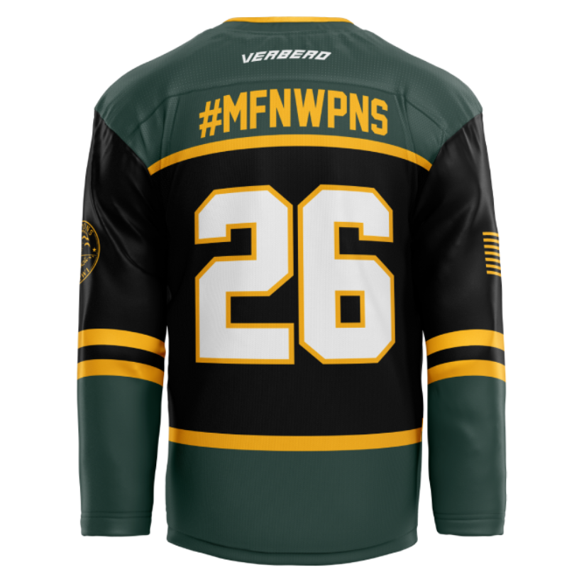 WPNS Custom Sublimated with Twill Jersey
