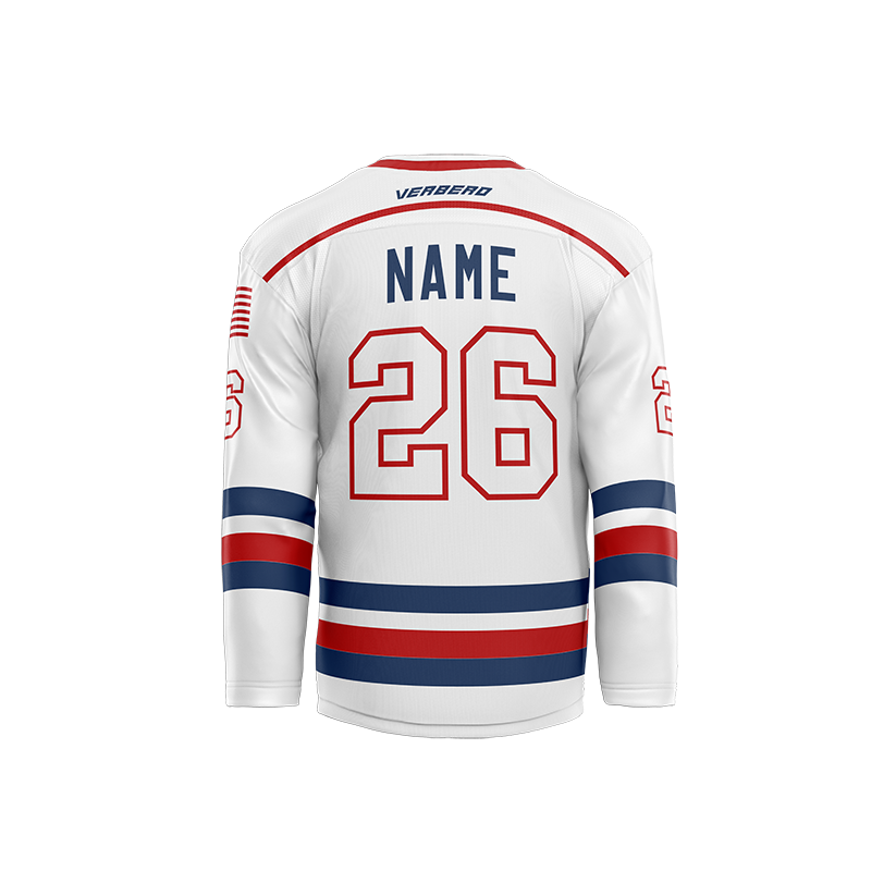 Nolensville Father/Son/Daughter Skate Custom Sublimated Reversible White Jersey