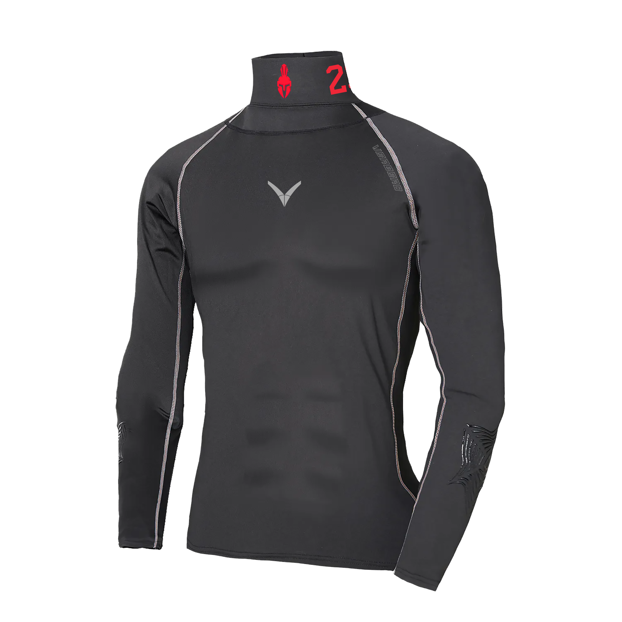 Trenton Trojans 2018 Custom V Armor Protective Compression Shirt