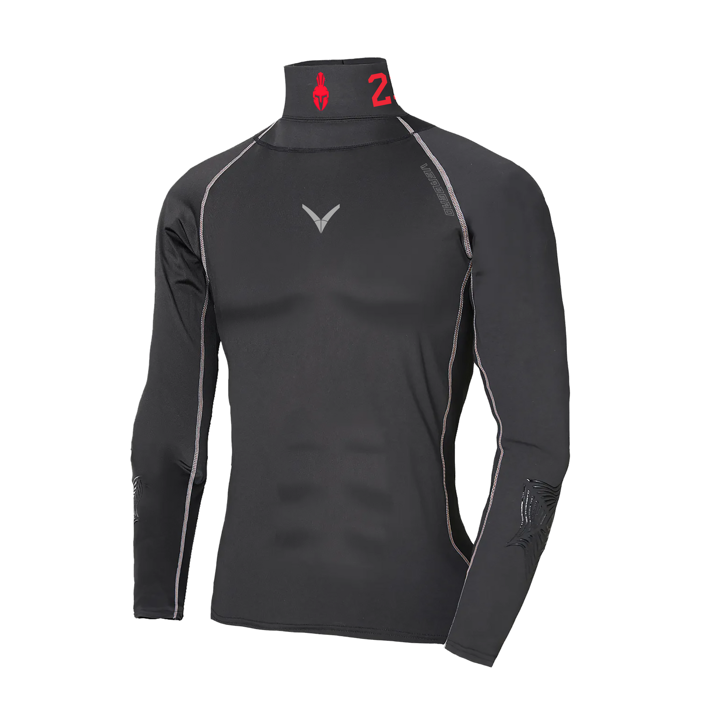 Trenton Trojans 2018 Custom V Armor Protective Compression Shirt