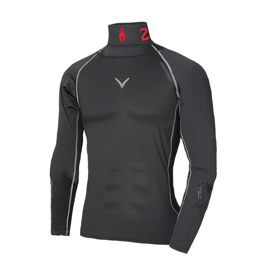 Trenton Trojans 2018 Custom V Armor Protective Compression Shirt