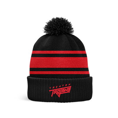 Trenton Trojans 2018 Pom Beanie