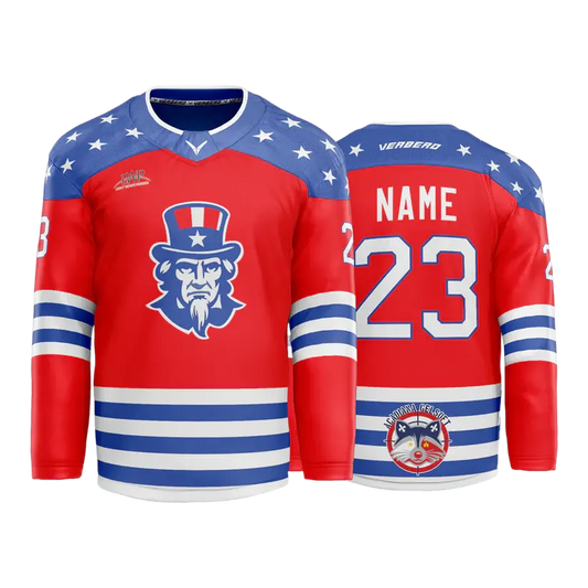 Skate Of The Union Uncle Sam Custom Sublimated Jersey