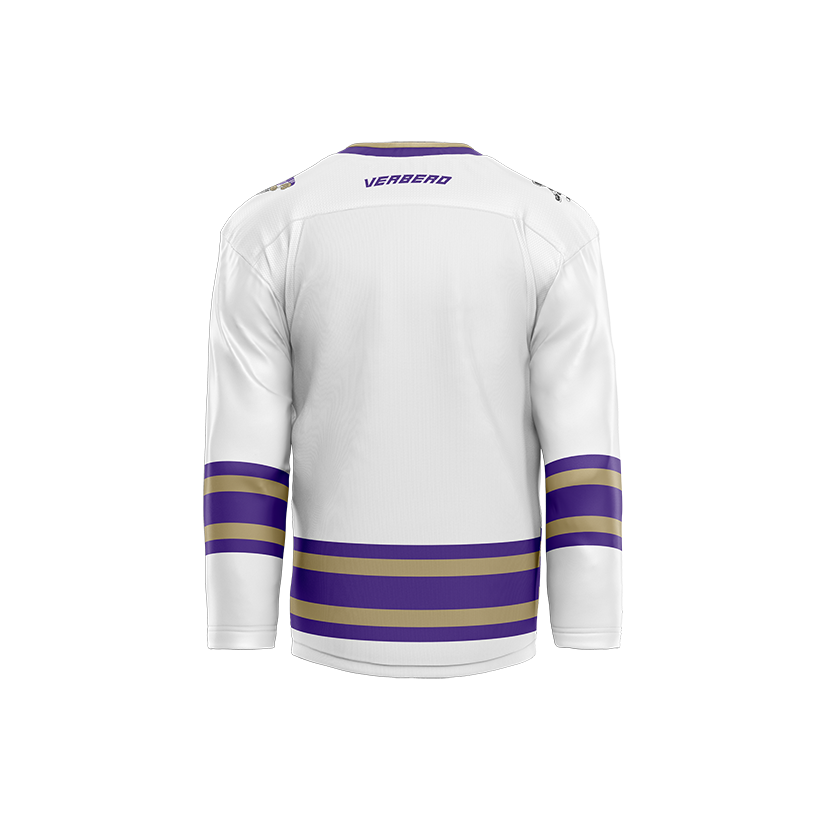 U of Washington Mens White Sublimated with Twill Replica Jersey