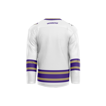 U of Washington Mens White Sublimated with Twill Replica Jersey
